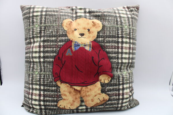 Coussin 45cm x 45cm Ours brun