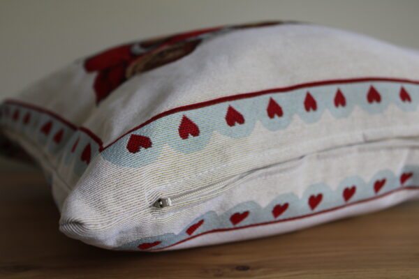 Housse de coussin jacquard 45cm x 45cm – Image 2