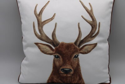 Coussin complet Monsieur le Cerf 45cm x 45cm
