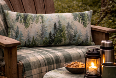 Housse de coussin Sapin 30cm x 60cm