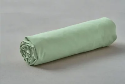 Drap housse têtes et pieds relevables vert romarin