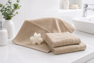 Eponge unie taupe 580gr/m2