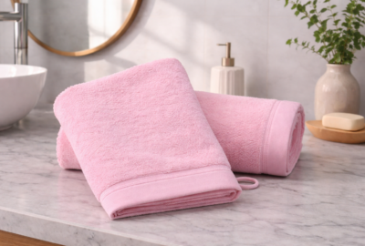 Eponge unie Rosa 580gr/m2