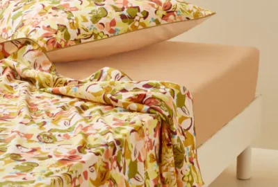 Drap plat  La Rayonnante coton lavé
