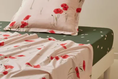 Drap plat : un air de prairie