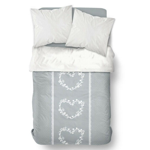 Housse de couette 240x220 + 2 taies Charme