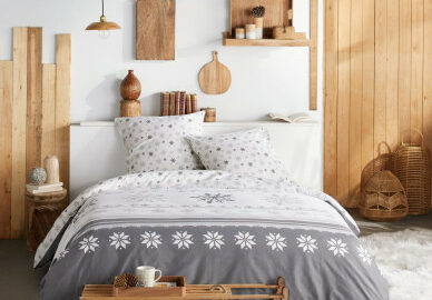 Housse de couette 240x220 + 2 taies Winter
