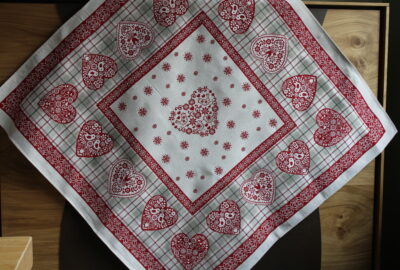 Nappe 100cm x 100cm Les Rousses