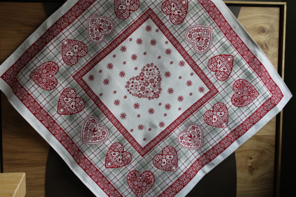 Nappe 100cm x 100cm Les Rousses