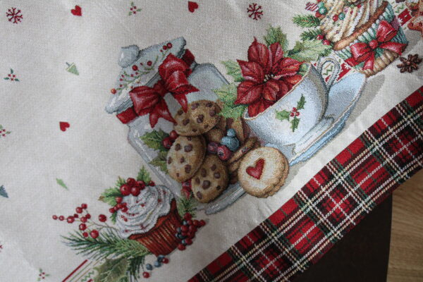 Nappe 100cm x 100cm Tea Time – Image 3