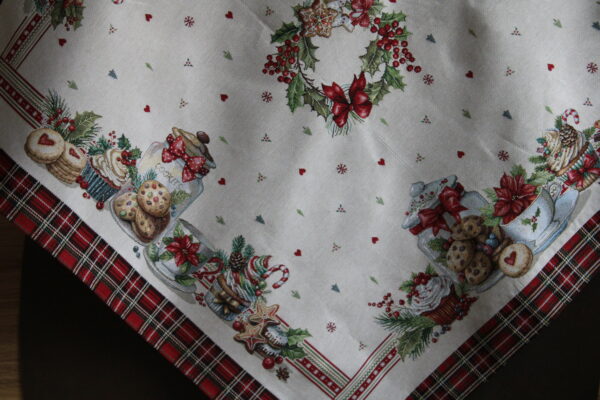 Nappe 100cm x 100cm Tea Time – Image 2