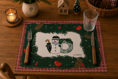 Set de table Guy Untereiner satin de coton