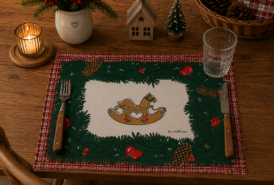 Set de table Guy Untereiner satin de coton