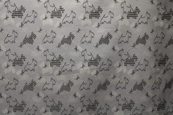 Tissu jacquard Scottish en 140cm de large
