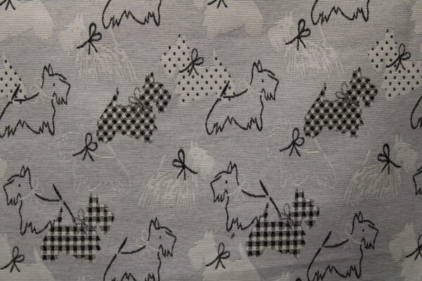 Tissu jacquard Scottish en 140cm de large – Image 2