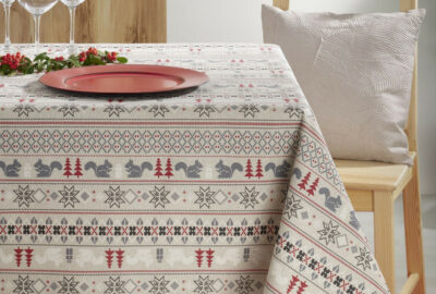 Tissu enduit Hiver en 150cm de large