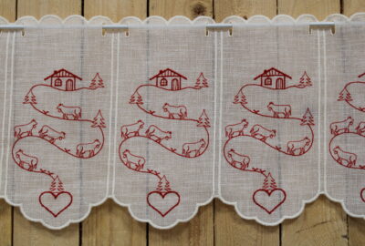 Brise bise Montée à l'alpage rouge