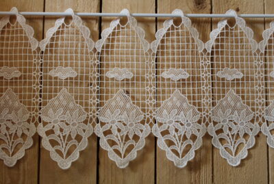 Voilage macramé hauteur 28.50cm - montagne