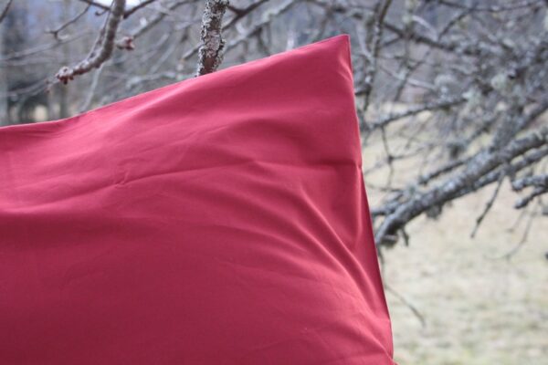 taie percale bordeaux