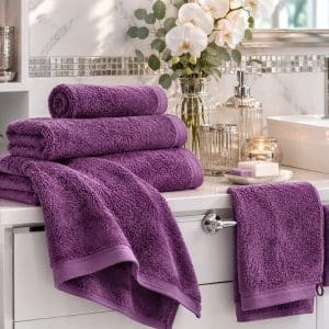 Ensemble de bain 580gr/m2 violet