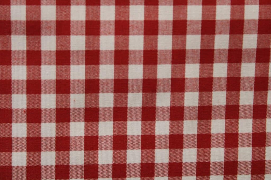 Tissu vichy bistrot 100% coton
