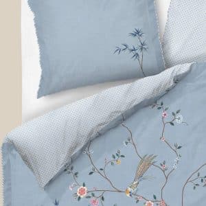 Bamboo Blossom bleu clair – taie et housse