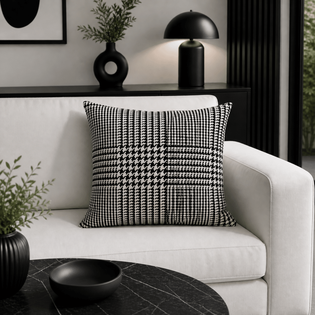 Housse de coussin Prince de Galles 40 x 40 cm – vue d’ensemble