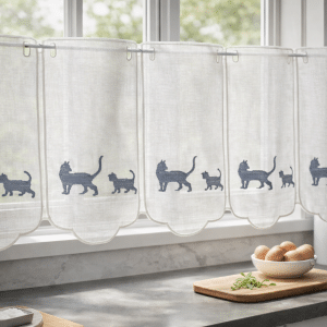 Brise-bise Chat gris