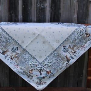 Nappe jacquard Hiver — vue d’ensemble