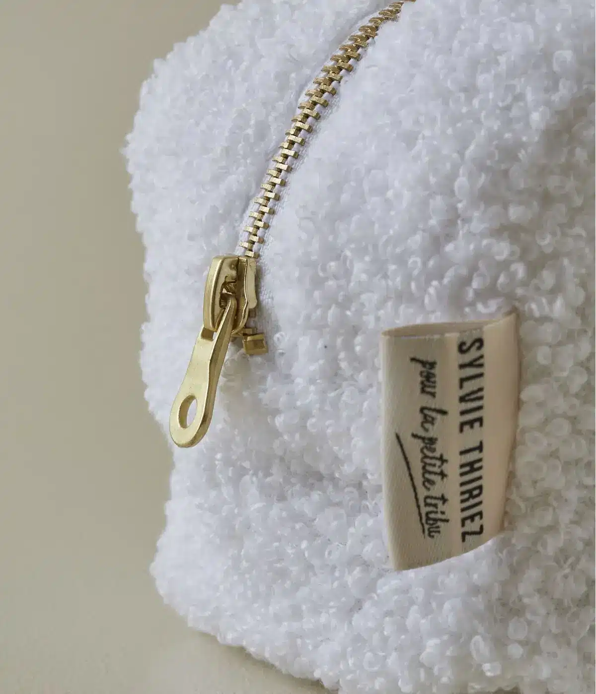 Petite trousse pour enfant Petit cœur Sylvie Thiriez en polaire, seconde vue